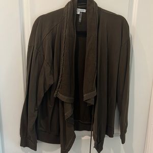 Olive Green Cardigan